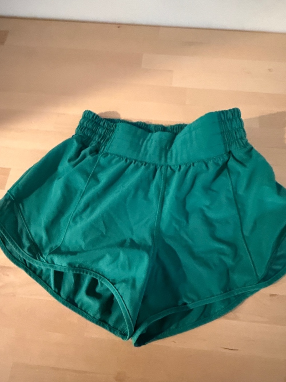 lululemon athletica Teal Running Shorts
